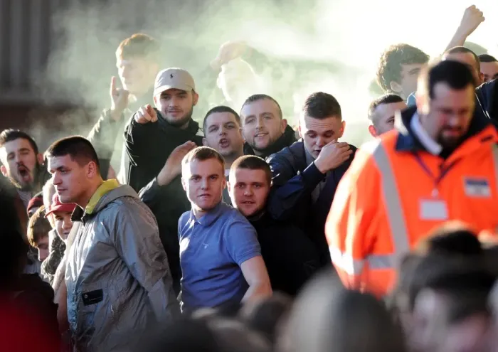 Framed Print : The Passionate Clash: Bristol City vs Preston North End at Ashton Gate (November 2014)