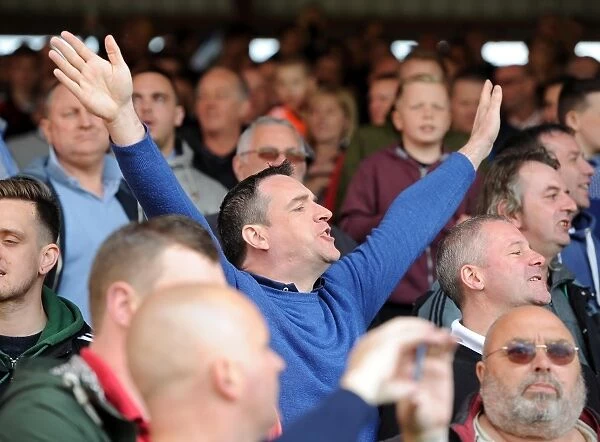 Passionate East End Rivalry: Bristol City vs Crewe, 2014 - A Football Battle at Ashton Gate