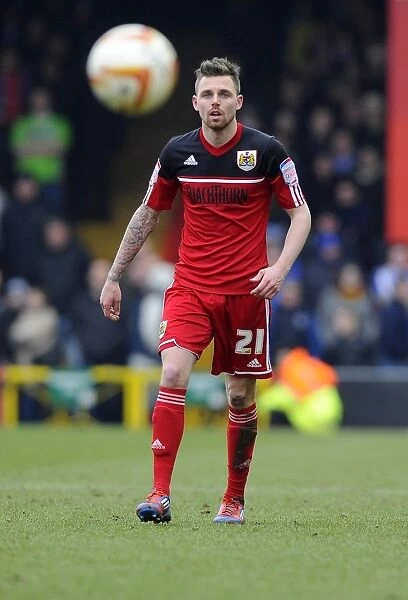 Paul Anderson in Action: Bristol City vs Sheffield Wednesday, April 2013