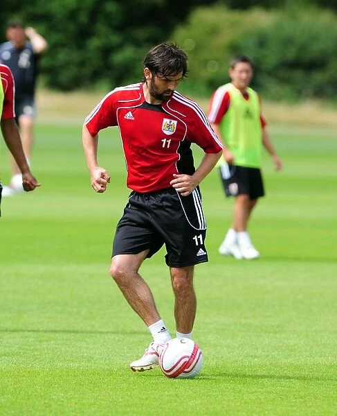 Paul Hartley in Action: Training with Bristol City FC