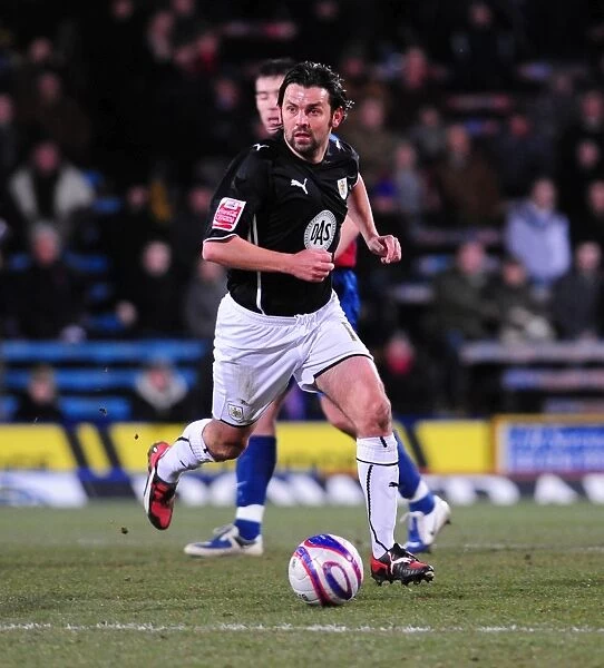 Paul Hartley of Bristol City in Action against Crystal Palace, Championship Clash at Selhurst Park Stadium (09 / 03 / 2010)