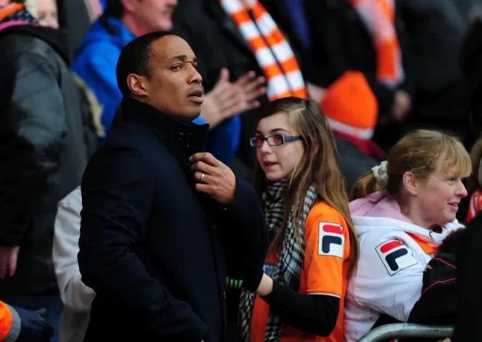 Framed Print : Paul Ince Leads Blackpool Against Bristol City, Npower Championship 2013