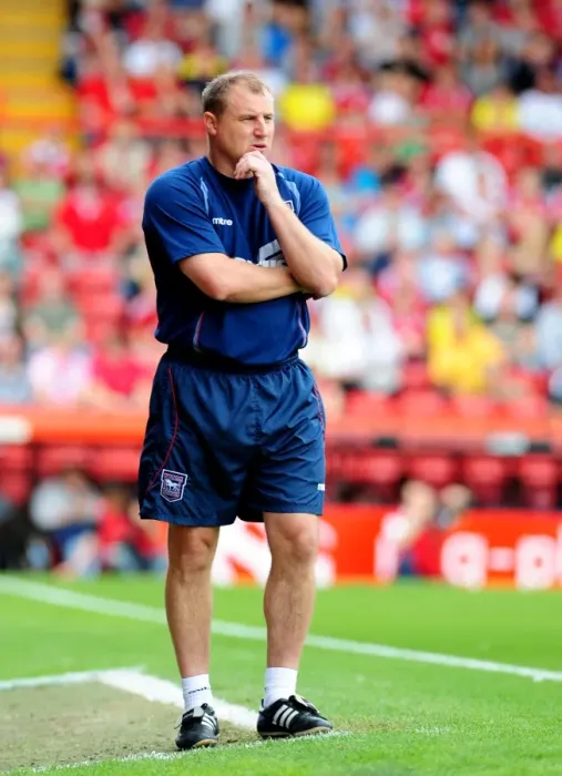 Framed Print : Paul Jewell at the Helm: Championship Showdown between Ipswich Town and Bristol City (06 / 08 / 2011) - Ashton Gate Stadium