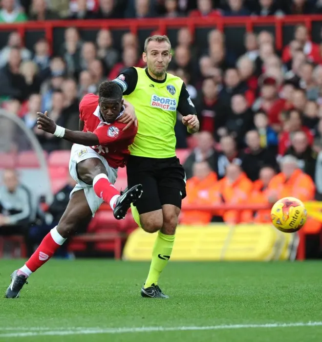 Framed Print : Paul Rachubka's Heroic Save: Agard's Goal Thwarted for Oldham Against Bristol City