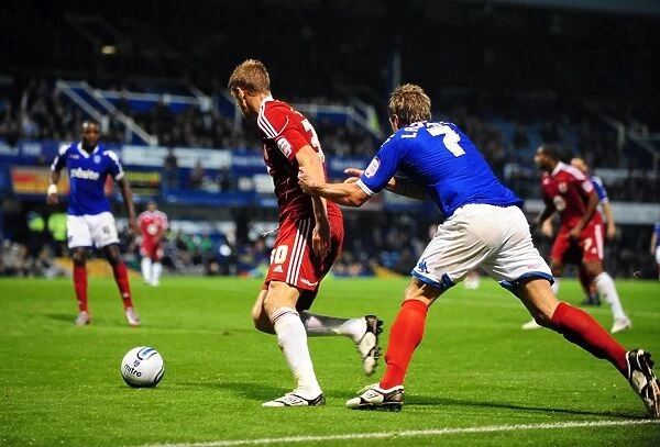 Penalty Controversy: Jon Stead Halted in the Box – Portsmouth vs. Bristol City (2010)