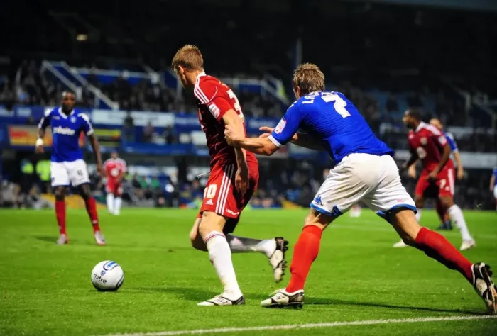 Framed Print : Penalty Controversy: Jon Stead Halted in the Box – Portsmouth vs. Bristol City (2010) Framed Print : Penalty Controversy: Jon Stead Halted in the Box – Portsmouth vs. Bristol City (2010)