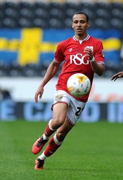 Peter Odemwingie in Action for Bristol City against Hull City, 2016