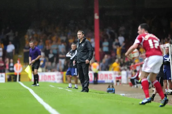 Framed Print : Phil Parkinson Leads Bradford City Against Bristol City, 2013 Framed Print : Phil Parkinson Leads Bradford City Against Bristol City, 2013