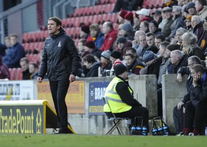 Framed Print : Phil Parkinson Returns: Bradford City vs. Bristol City, January 2014 Framed Print : Phil Parkinson Returns: Bradford City vs. Bristol City, January 2014