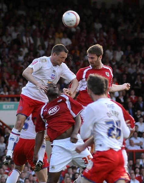 Play-Off Drama: Jamie McCombe in Action for Bristol City vs. Crystal Palace