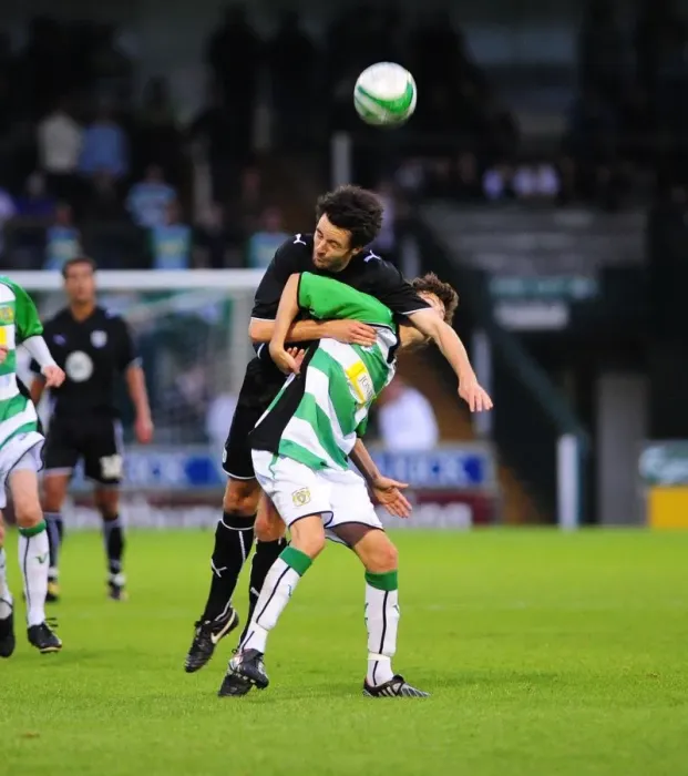 Framed Print : Pre-Season Friendly: Yeovil Town vs. Bristol City - Season 09-10