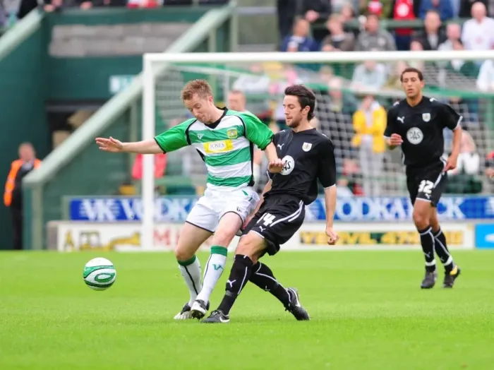 Framed Print : Pre-Season Friendly: Yeovil Town vs. Bristol City - Season 09-10