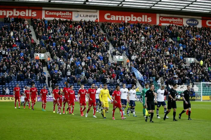 Framed Print : Preston North End v Bristol City 040417