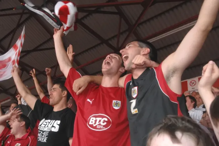 Framed Print : Promotion. Bristol City Promotion
