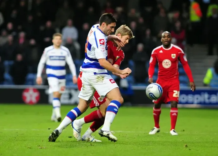 Framed Print : QPR v Bristol City 030111 Framed Print : QPR v Bristol City 030111