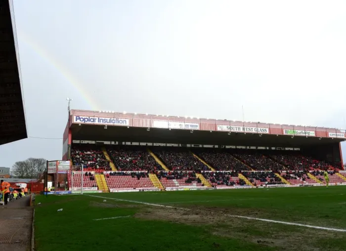 Framed Print : Rainbow Over Ashton Gate: Bristol City vs. Carlisle United, 01-02-2014 (Sky Bet League One)