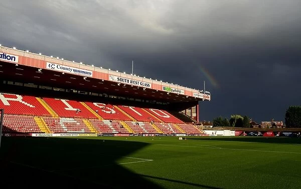 A Rainbow Illuminates Ashton Gate: Bristol City vs. Leyton Orient, 2014