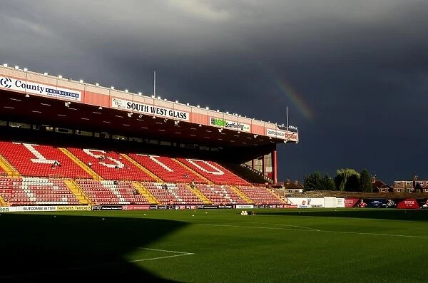 A Rainbow Radiates Over Ashton Gate: Bristol City vs Leyton Orient, 2014