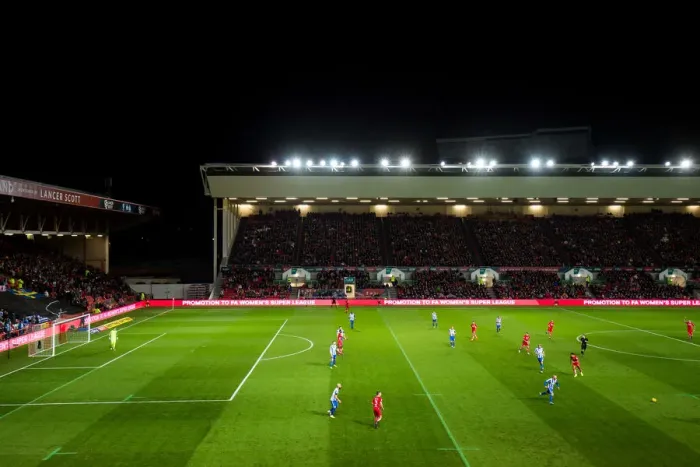 Framed Print : Remembrance Day Tribute: A Minute's Silence at Bristol City vs Brighton & Hove Albion (November 5, 2016)