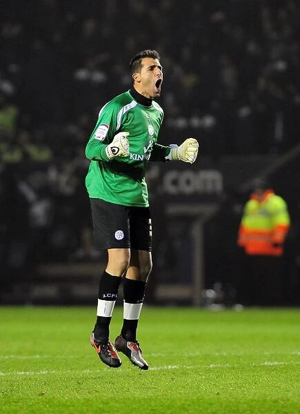 Ricardo's Jubilation: Waghorn's Goal Seals Leicester City Victory Over Bristol City (18 / 02 / 2011)