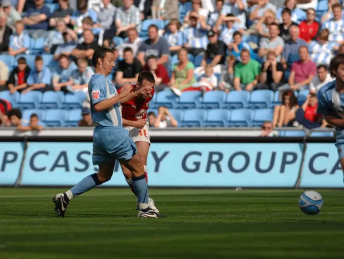 Framed Print : The Rivalry: Coventry City vs. Bristol City - Season 08-09: A Clash of Football Titans