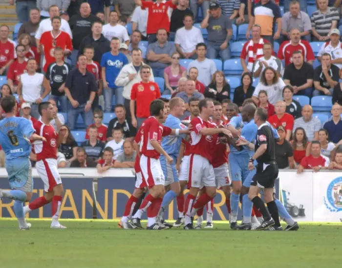 Framed Print : The Rivalry Roars On: Coventry City vs. Bristol City - Season 07-08 Football Match Framed Print : The Rivalry Roars On: Coventry City vs. Bristol City - Season 07-08 Football Match