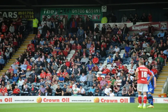 Framed Print : Rochdale AFC v Bristol City 230814 Framed Print : Rochdale AFC v Bristol City 230814