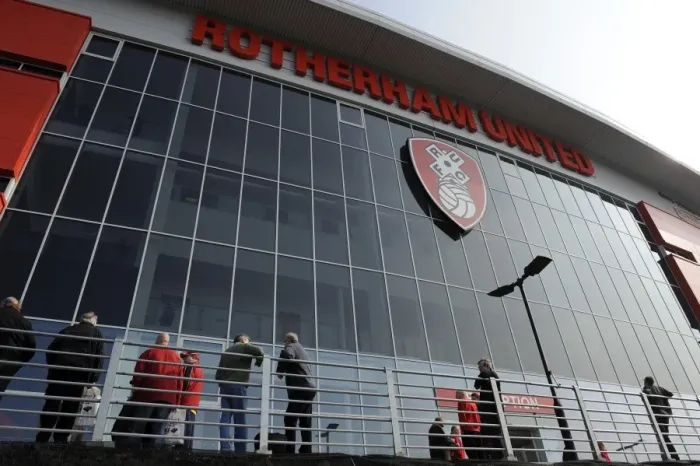 Framed Print : Rotherham United vs. Bristol City Rivalry: A Football Battle at New York Stadium (March 2014) Framed Print : Rotherham United vs. Bristol City Rivalry: A Football Battle at New York Stadium (March 2014)