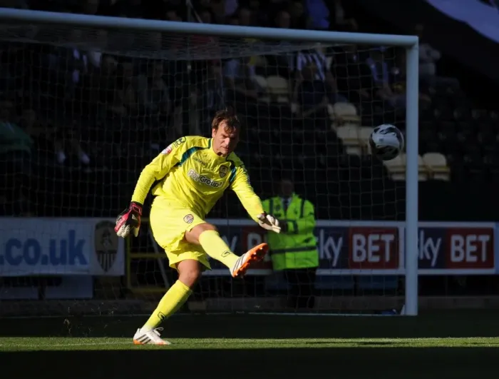 Framed Print : Roy Carroll in Action: Notts County vs. Bristol City, Sky Bet League One (August 2014) Framed Print : Roy Carroll in Action: Notts County vs. Bristol City, Sky Bet League One (August 2014)