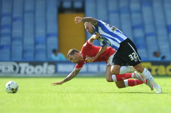 Framed Print : Ryan Fredericks vs Jack Hunt Clash: Sheffield Wednesday vs Bristol City Championship Showdown, August 2015 Framed Print : Ryan Fredericks vs Jack Hunt Clash: Sheffield Wednesday vs Bristol City Championship Showdown, August 2015