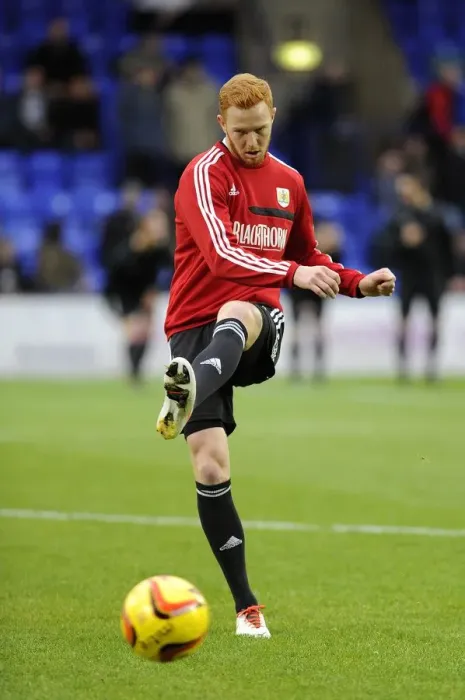 Framed Print : Ryan Taylor in Action: Bristol City vs. Tranmere, Sky Bet League One, 2013