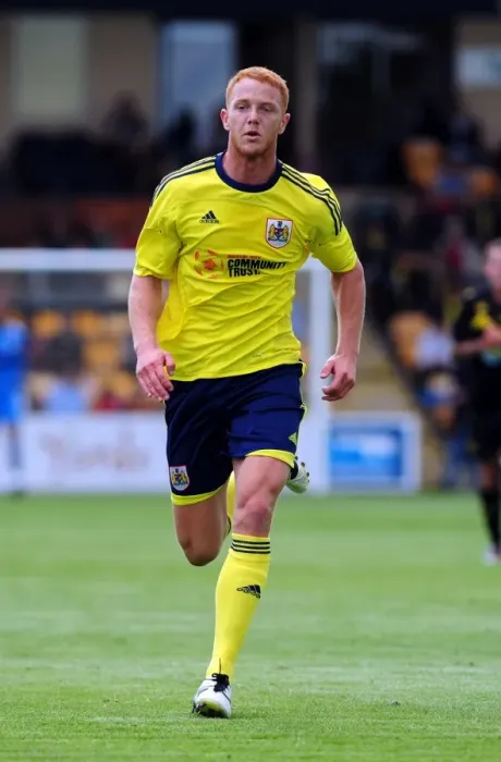 Framed Print : Ryan Taylor in Action: Torquay vs. Bristol City Football Match Framed Print : Ryan Taylor in Action: Torquay vs. Bristol City Football Match