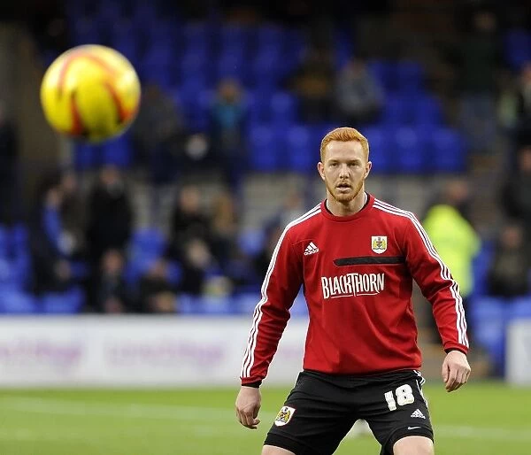 Ryan Taylor of Bristol City in Action against Tranmere, Sky Bet League One, 16th November 2013