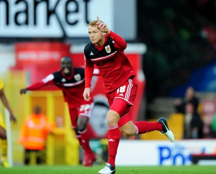 Framed Print : Ryan Taylor's Strike: Opening Goal in Bristol City's Championship Clash vs Crystal Palace (August 2012) Framed Print : Ryan Taylor's Strike: Opening Goal in Bristol City's Championship Clash vs Crystal Palace (August 2012)