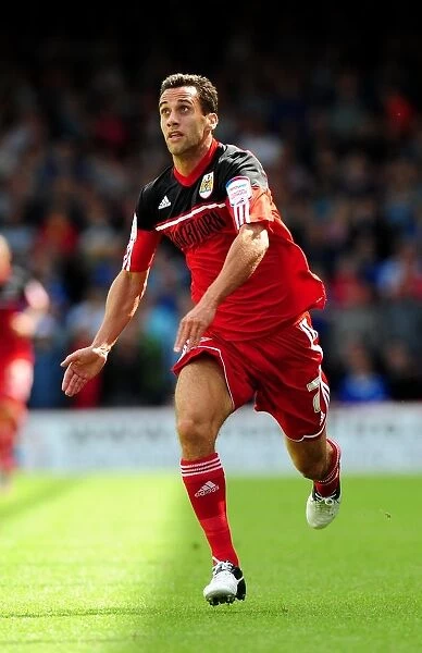 Sam Baldock in Action: Bristol City vs. Cardiff City, Championship 2012