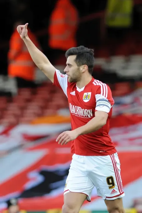 Framed Print : Sam Baldock in Action: Bristol City vs. Tranmere Rovers, Sky Bet League One Framed Print : Sam Baldock in Action: Bristol City vs. Tranmere Rovers, Sky Bet League One
