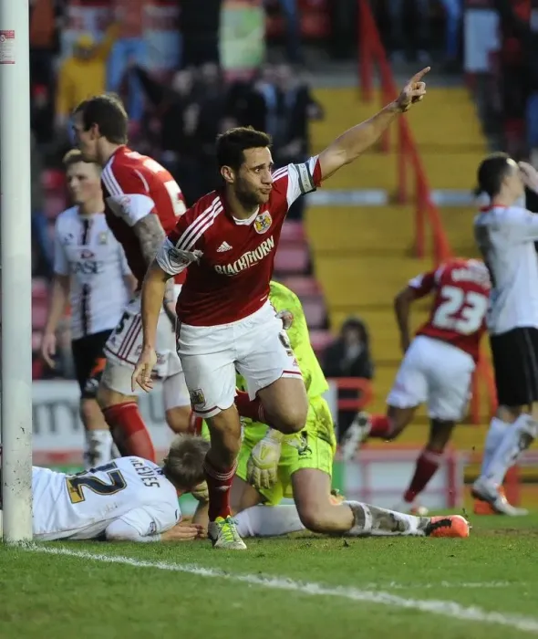 Framed Print : Sam Baldock Scores Dramatic Equalizer Against MK Dons in Sky Bet League One Clash Framed Print : Sam Baldock Scores Dramatic Equalizer Against MK Dons in Sky Bet League One Clash