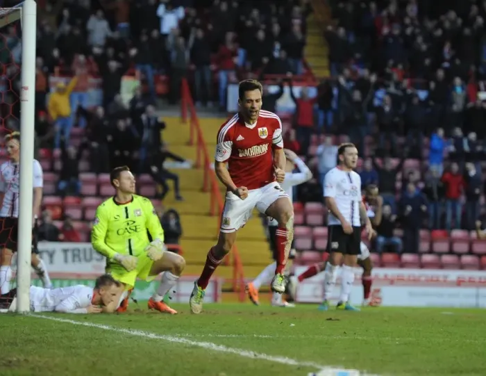 Framed Print : Sam Baldock Stuns Former Team MK Dons with Dramatic Equalizer for Bristol City in Sky Bet League One Clash Framed Print : Sam Baldock Stuns Former Team MK Dons with Dramatic Equalizer for Bristol City in Sky Bet League One Clash