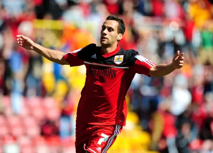 Framed Print : Sam Baldock's Stunning Debut Goal: A New Era Begins for Bristol City Framed Print : Sam Baldock's Stunning Debut Goal: A New Era Begins for Bristol City