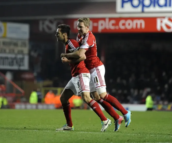 Framed Print : Sam Baldock's Thrilling Winning Goal: Bristol City Celebrates against Leyton Orient, 2013 Framed Print : Sam Baldock's Thrilling Winning Goal: Bristol City Celebrates against Leyton Orient, 2013