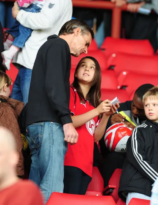 Framed Print : Behind the Scenes: 09-10 Bristol City FC First Team Open Day