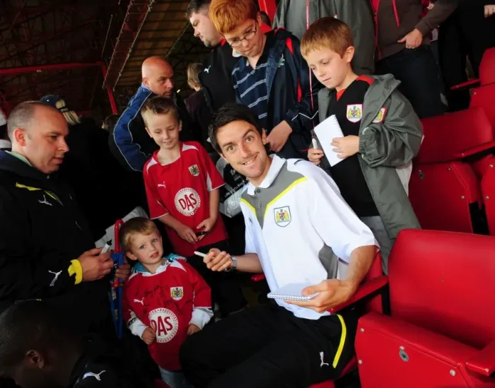 Framed Print : Behind the Scenes: 09-10 Bristol City FC First Team Open Day