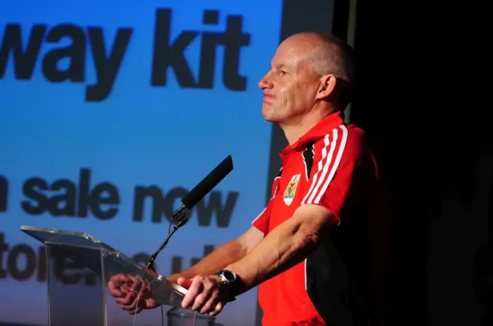 Framed Print : Behind the Scenes: Bristol City First Team Open Day - Season 10-11