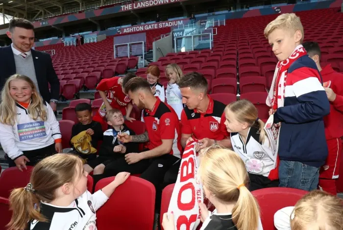 Framed Print : Behind the Scenes: A Glance at the Lives of Bristol City Players vs Barnsley, April 2017