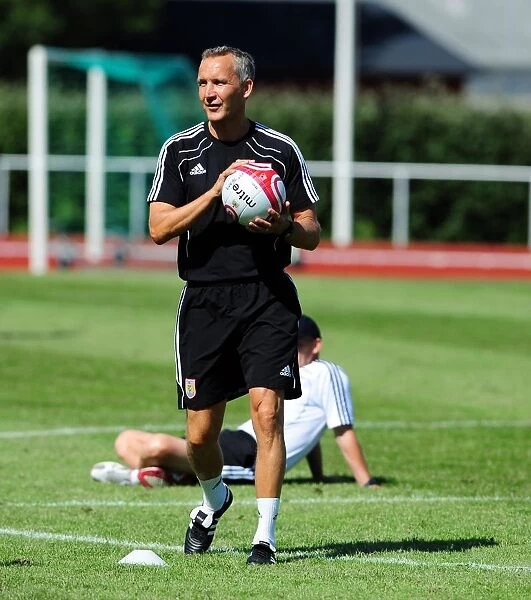 Behind the Scenes: Keith Millen Leads Bristol City Football Training Session
