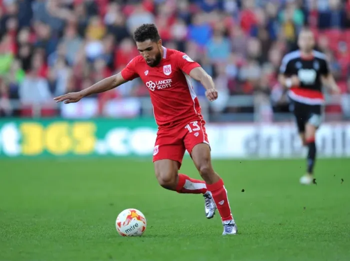 Framed Print : Scott Golbourne in Action: Bristol City vs. Nottingham Forest at Ashton Gate Stadium (October 1, 2016) Framed Print : Scott Golbourne in Action: Bristol City vs. Nottingham Forest at Ashton Gate Stadium (October 1, 2016)