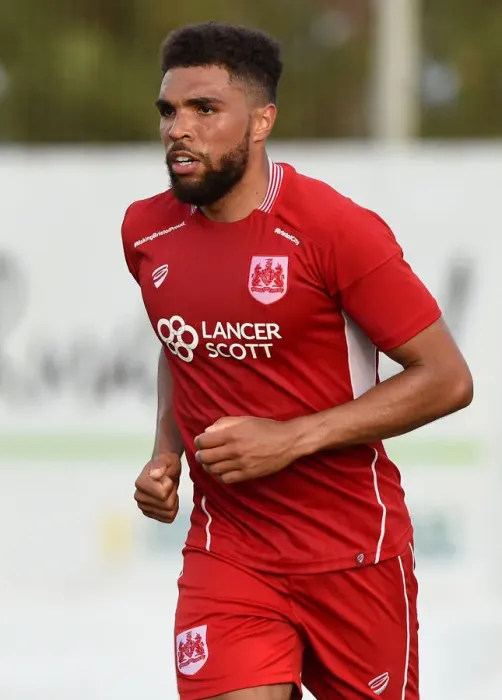 Framed Print : Scott Golbourne of Bristol City in Action Against Granada, 2016