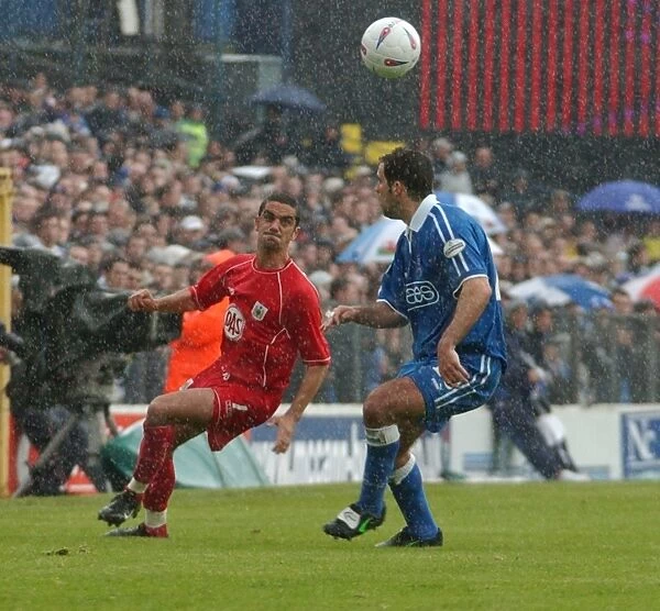 Scott Murray in Action: Bristol City vs Cardiff City Play-Off Clash