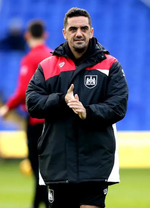 Framed Print : Scott Murray, Bristol City Kit Manager at St Andrews Stadium during Birmingham City vs. Bristol City Match, 2016