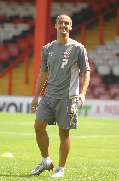 Scott Murray in Training: Bristol City Football Club, 07-08 Season